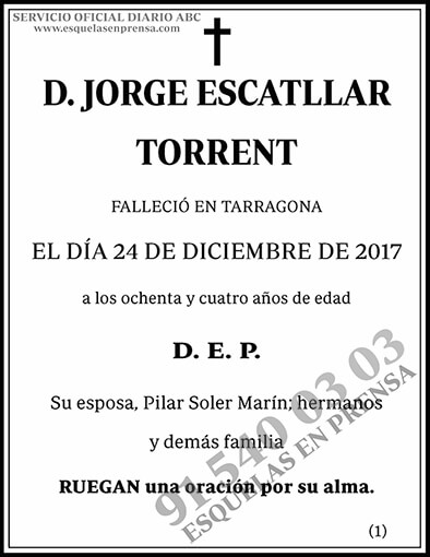 Jorge Escatllar Torrent